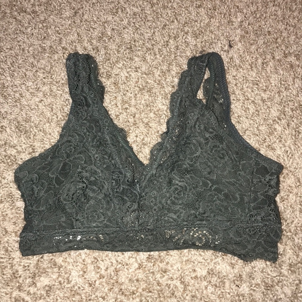 Dark Green Bralette